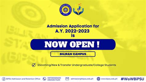 biliran province state university logo|Admission & Retention Office .